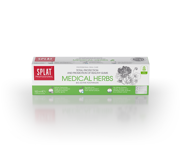 Splat? Tandpasta med Medicinske Urter 75 Ml - Sund Mundpleje