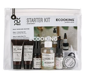 Ecooking Starterkit til hudpleje - Perfekt til rejser!
