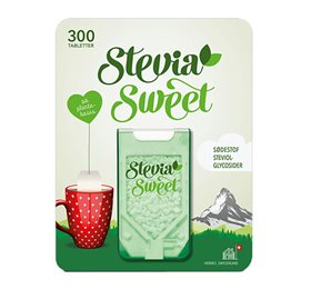 Stevia Sweet Hermesetas 300 Tab - Sødestof til Bordbrug