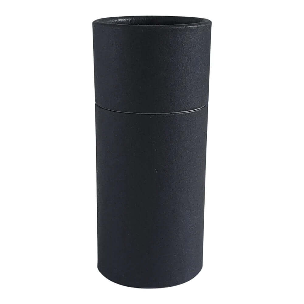 Rund Sort Pap Stift til Deodorant & Læbepomade - Hurtig Levering!