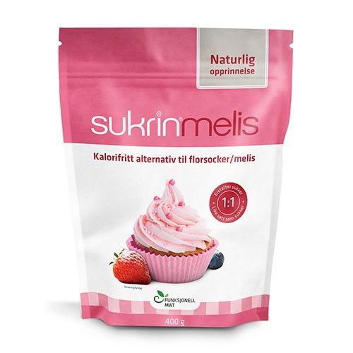 Sukrin Flormelis - Kaloriefri Sødemiddel til Sund Bagning