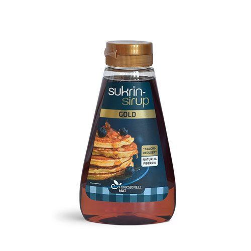 Sukrin Fibersirup Gold 450ml - Uden Tilsat Sukker!