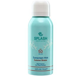 Splash Summer Breeze Solcreme Mist SPF 50 - Rejsevenlig