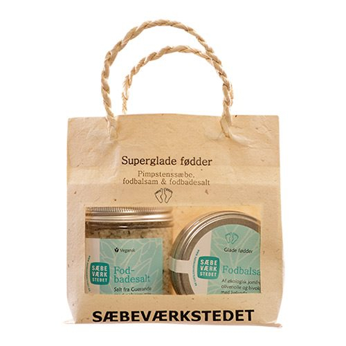 Sæbeværkstedet Gavepose til Fødder – Forkæl Dine Fødder!