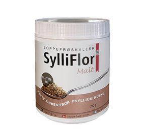 Sylliflor Malt Loppefrøskaller 200g – Naturlig Fordøjelseshjælp