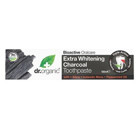 Dr Organic Tandpasta - Ekstra Hvidning 100 ml - Hurtige Resultater!