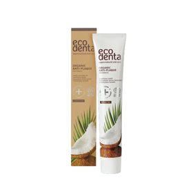 Ecodenta Tandpasta med Kokosolie Uden Fluor 100 Ml