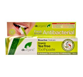 Dr Organic Tea Tree Tandpasta - Naturlig Mundpleje 100 ml