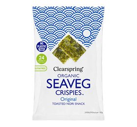 Clearspring Økologiske Nori Tang Chips – Sprøde Snacks