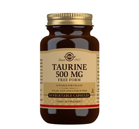 Solgar Taurin 500 mg - Veganske Kapsler til Sundhed