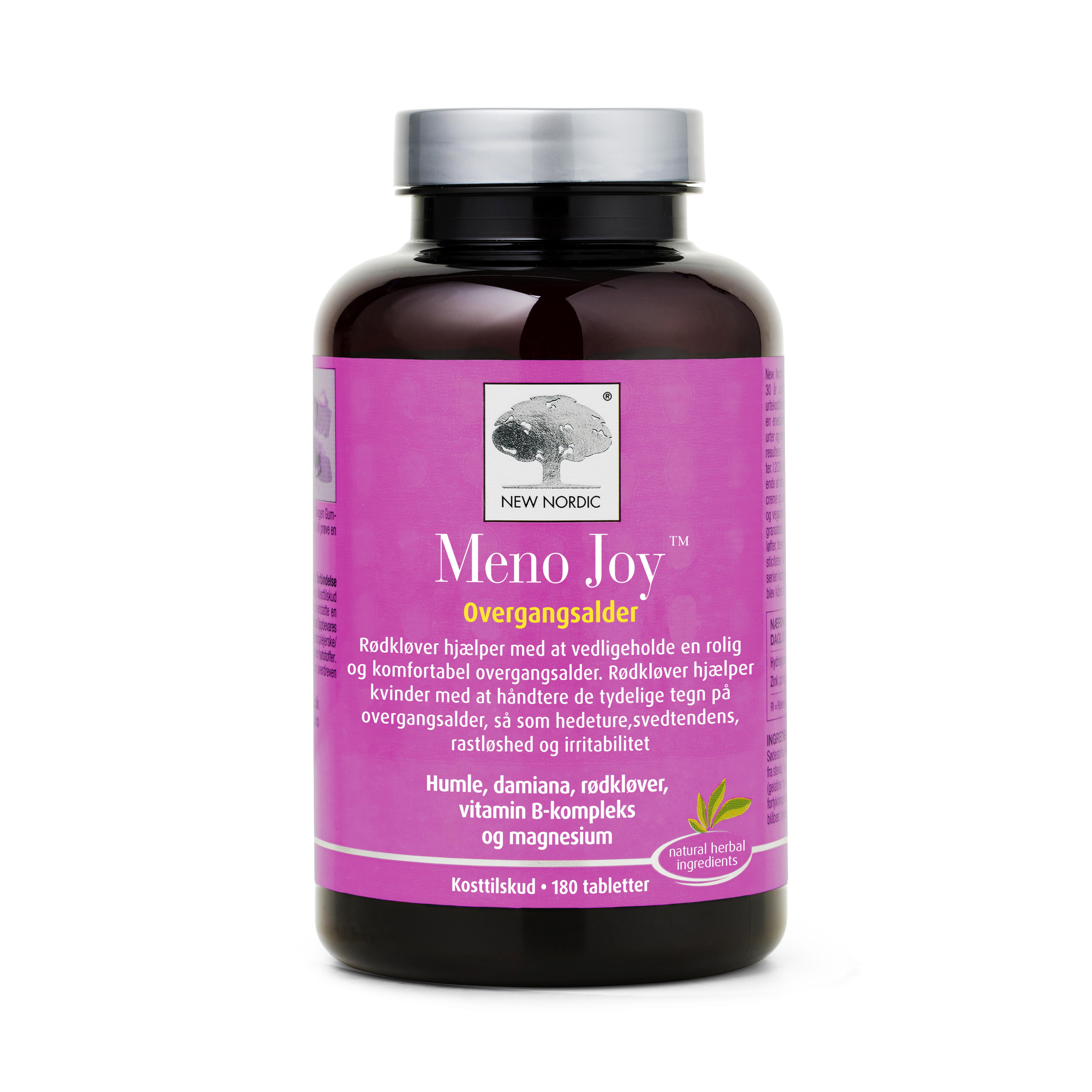 New Nordic Meno Joy 180 Tabl - 2 For 799 kr. på Helsegrossisten