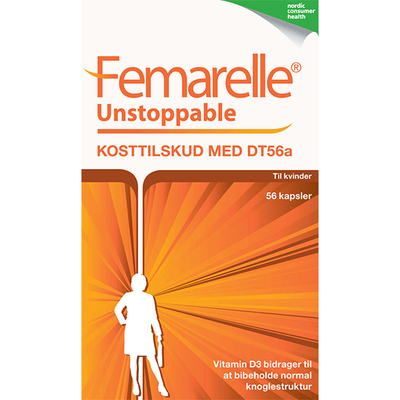 Femarelle Unstoppable 56 Kapsler – Styrk din skønhed!