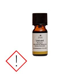 Fischer Vetivert Økologisk Æterisk Olie 10 Ml - Black Friday!