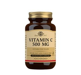 Solgar Vitamin C 500mg - Styrk dit immunforsvar!