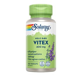 Solaray Vitex 400 Mg – Naturlig støtte til velvære