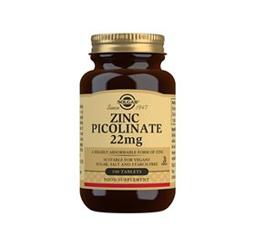 Solgar Zink Picolinat 100 Tab – Styrk dit immunforsvar!