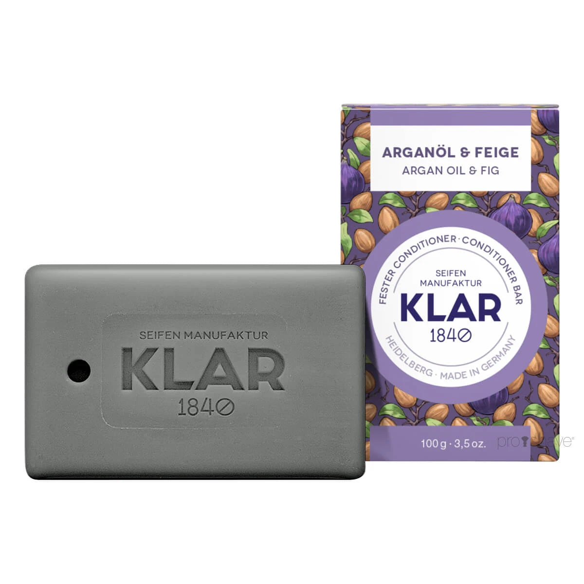 Klar Seifen Conditioner Bar  Argan Olie   Figen  100 Gr