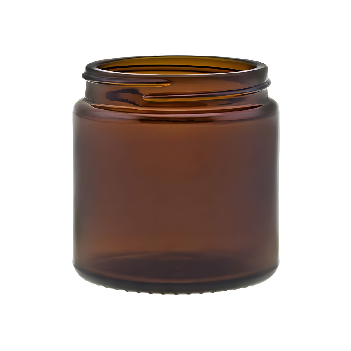 Brun Glasbøtte 120 ml – Perfekt til Skønhedsprodukter!