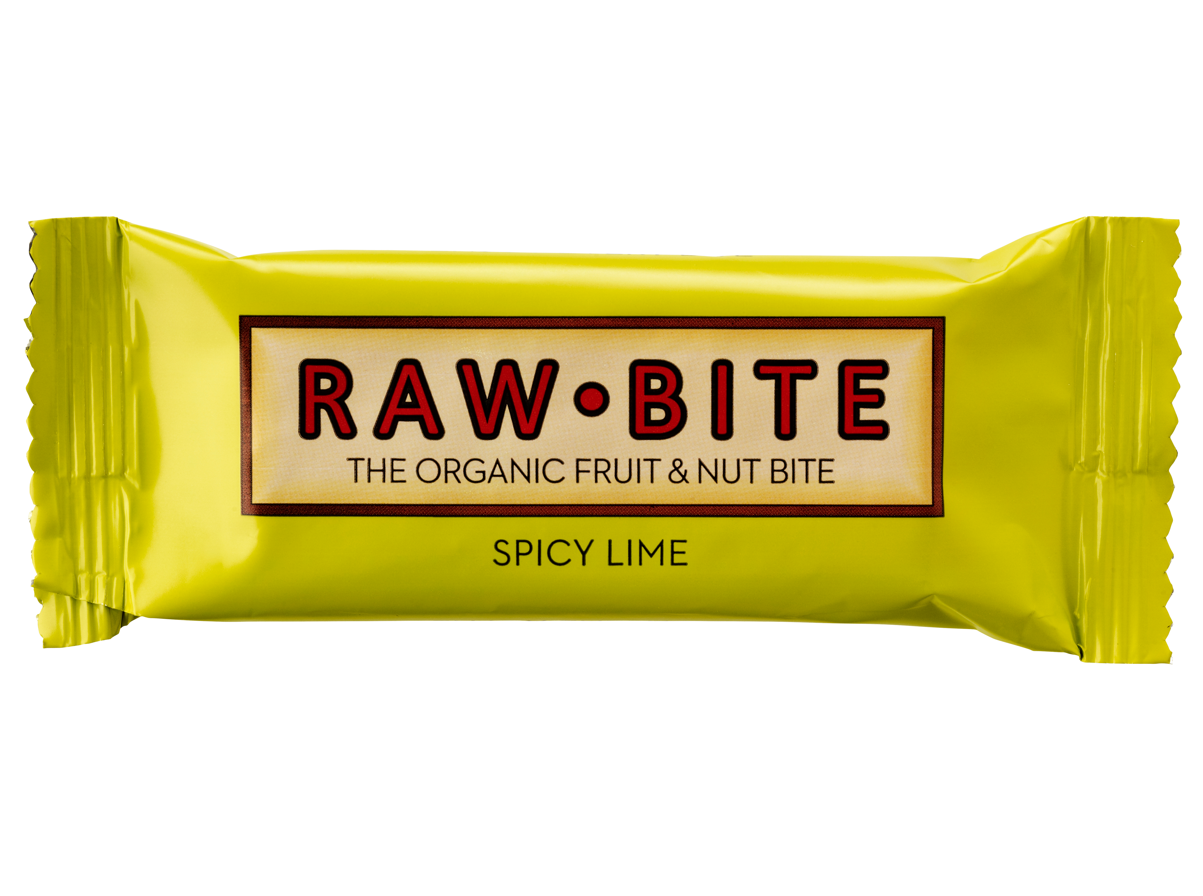 Rawbite Lime Bar 50 G - Køb 12, Spar 10%! Sund Snack!