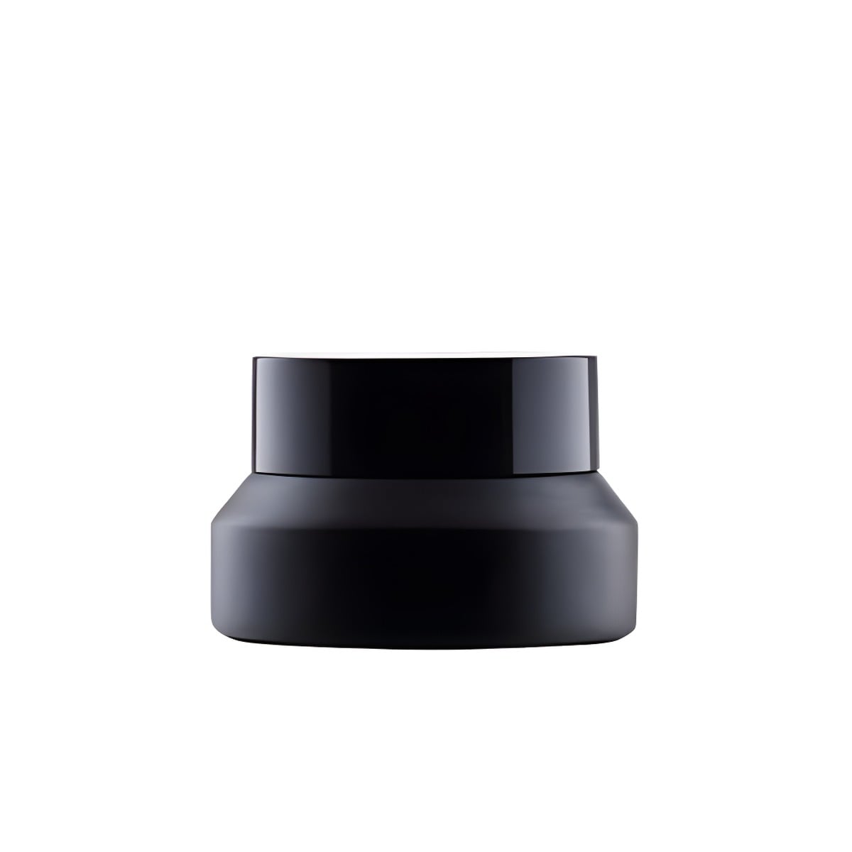 15 ml Sort Glas Bøtte med Låg til Skønhedsprodukter