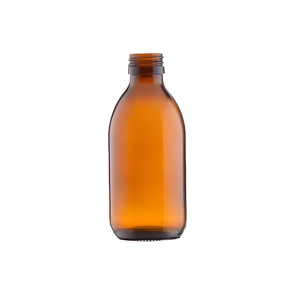Brun Glasflaske 200 ml - Uundgåelig til Skønhedsprodukter