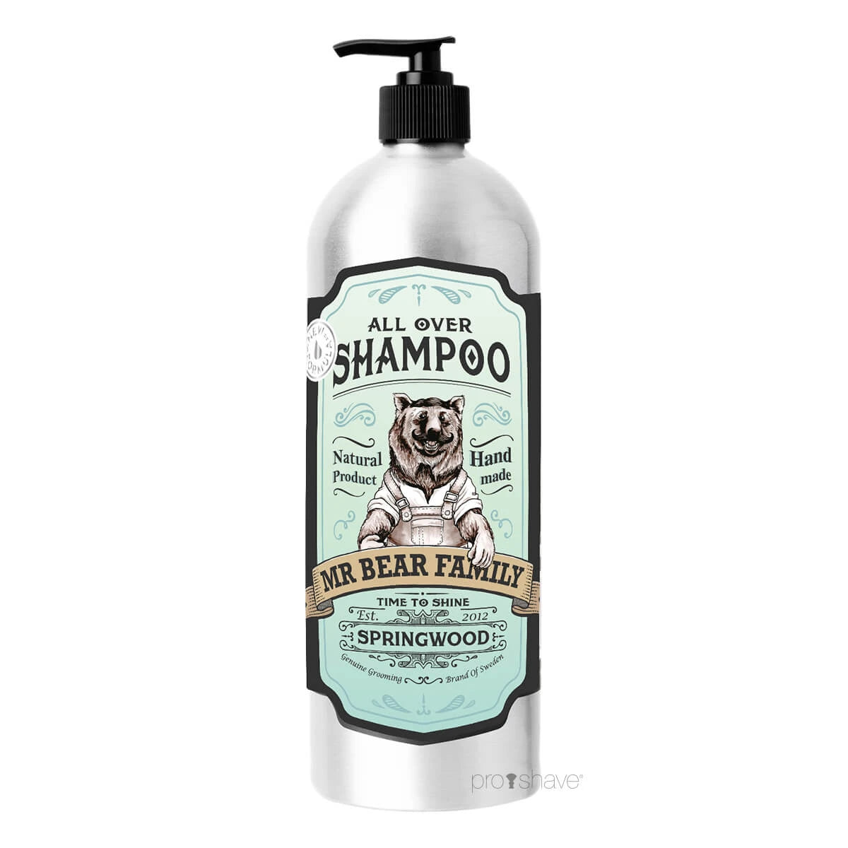 Mr  Bear All Over Shampoo  Springwood  1000 Ml
