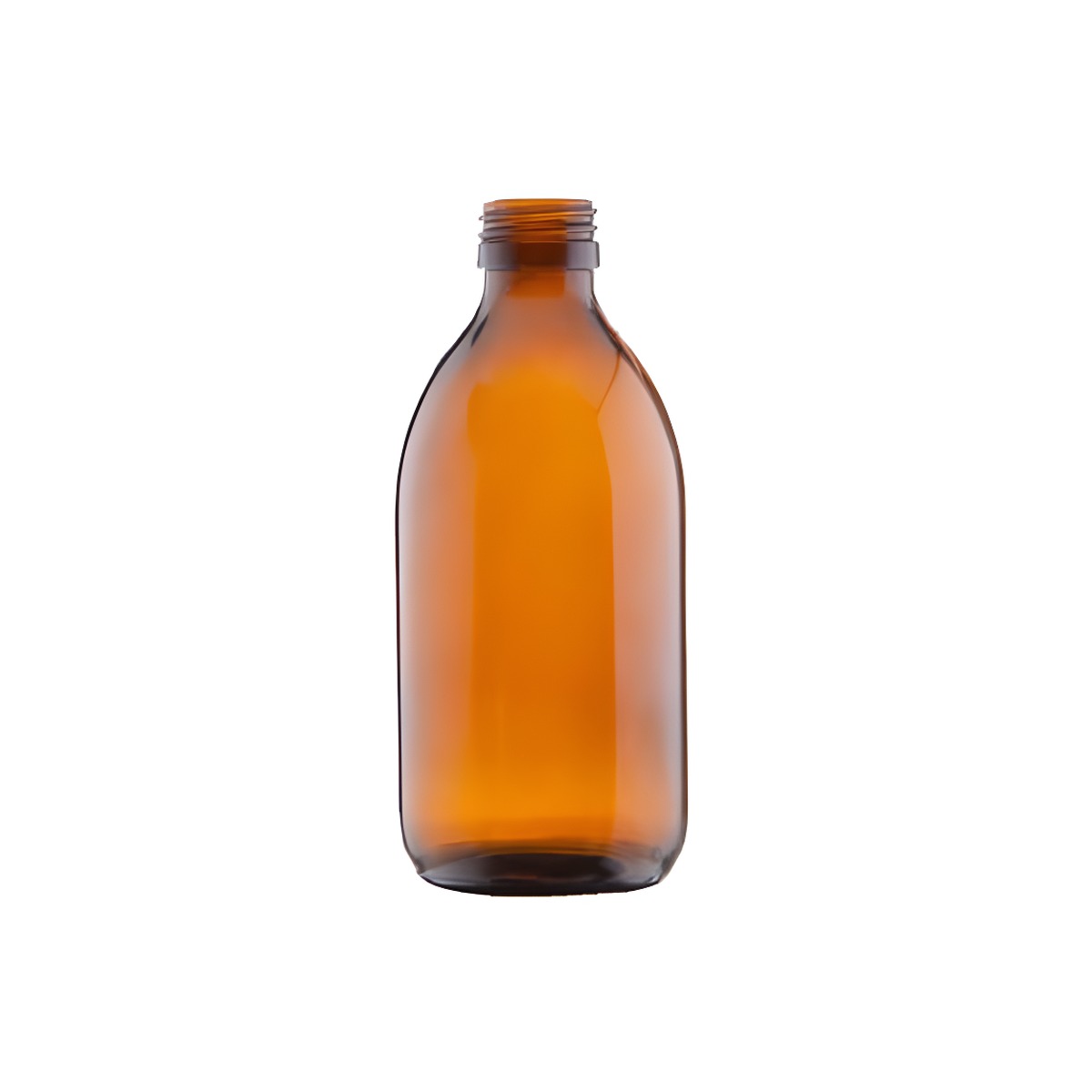 Brun glasflaske 300 ml – ideel til opbevaring af væsker!