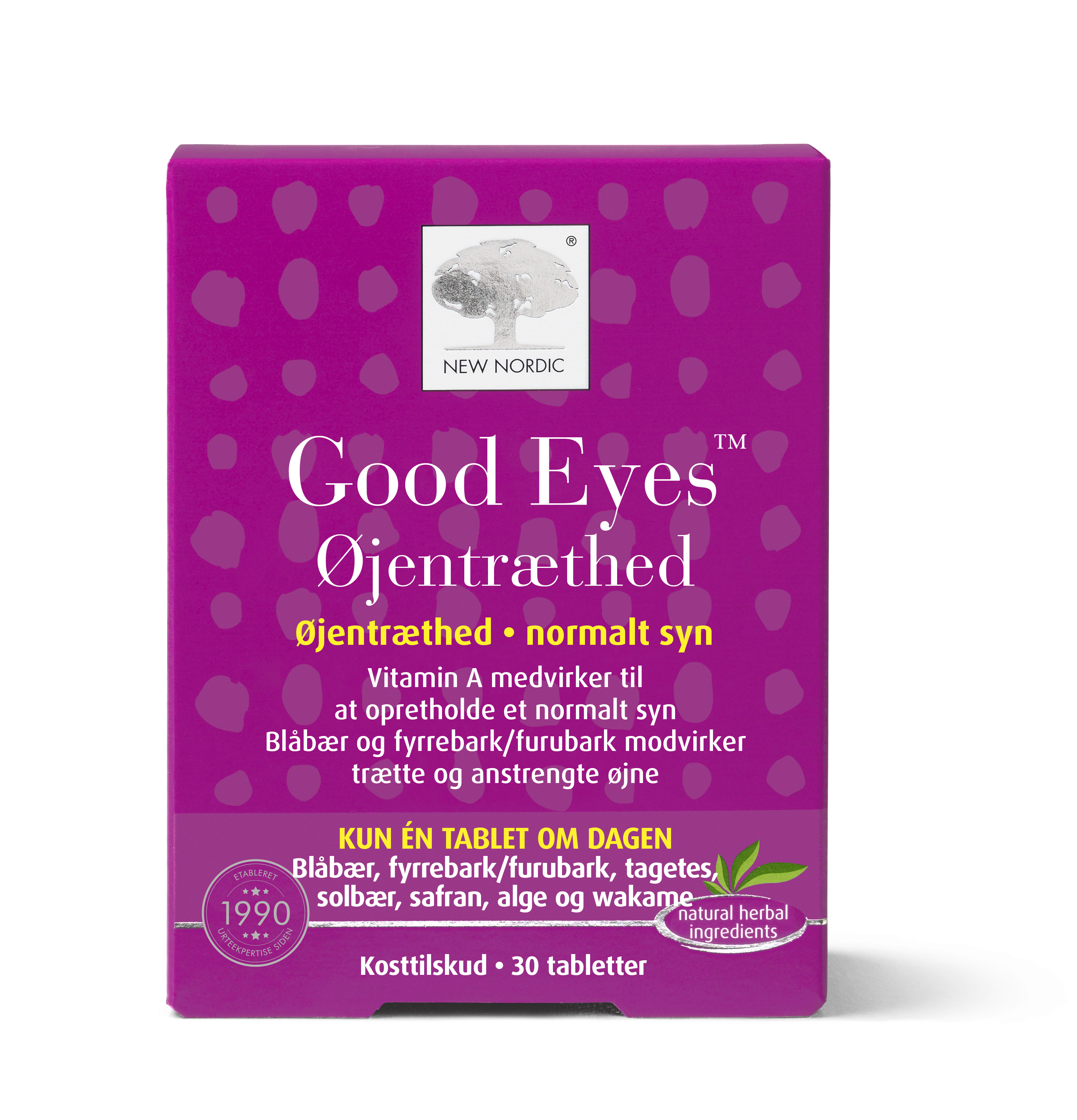 New Nordic Good Eyes - Naturlig støtte til trætte øjne