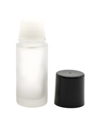 50 Ml Matteret Glasflaske med Rullehoved – Skønhedstilbud!