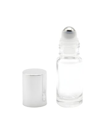 5 Ml Klar Glasflaske med Rullehoved – Skønhed Must-Have!