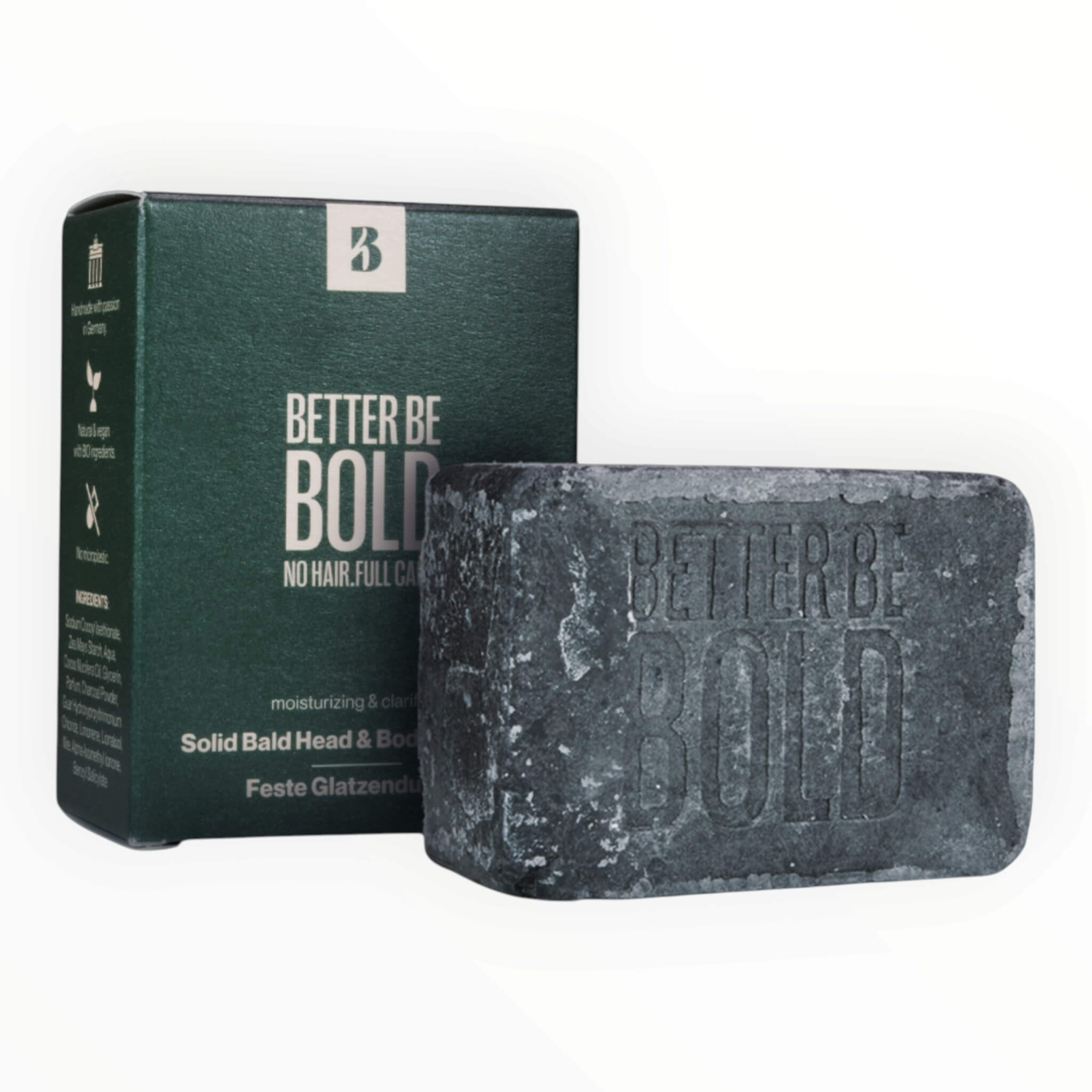 Better Be Bold Solid Bald Head   Body Wash Bar  110 Gr