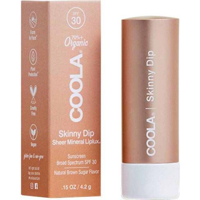 Coola Sheer Mineral Liplux Spf 30   Skinny Dip 4 2g
