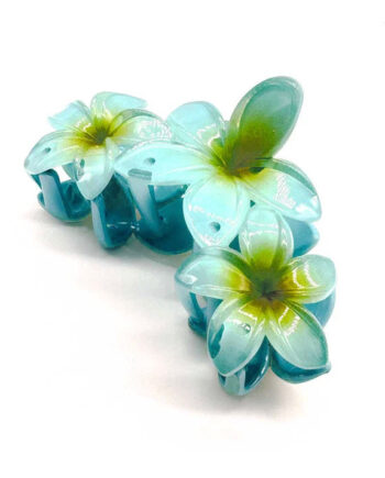 Blomster Hårklemme   Ocean Stor