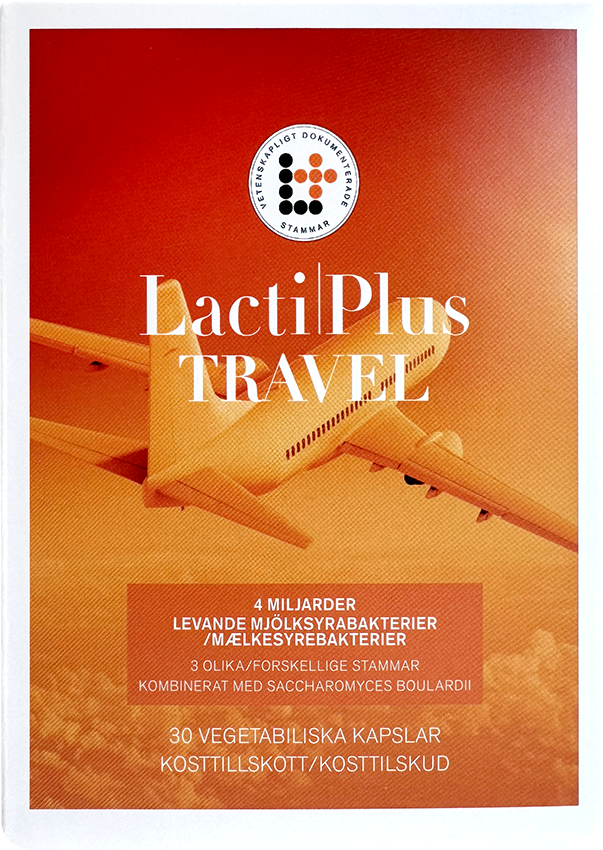 Lactiplus Travel   30 Kapsler