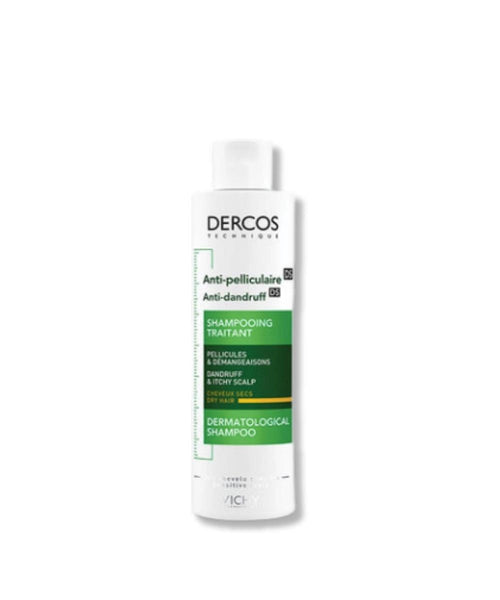 Dercos Skælshampoo Til Tør Hårbund 200 Ml