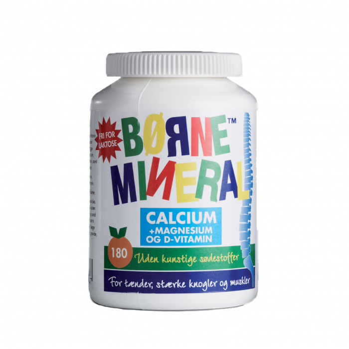 New Nordic Børne Mineral Calcium Magnesium Tyggetabletter 180 stk.