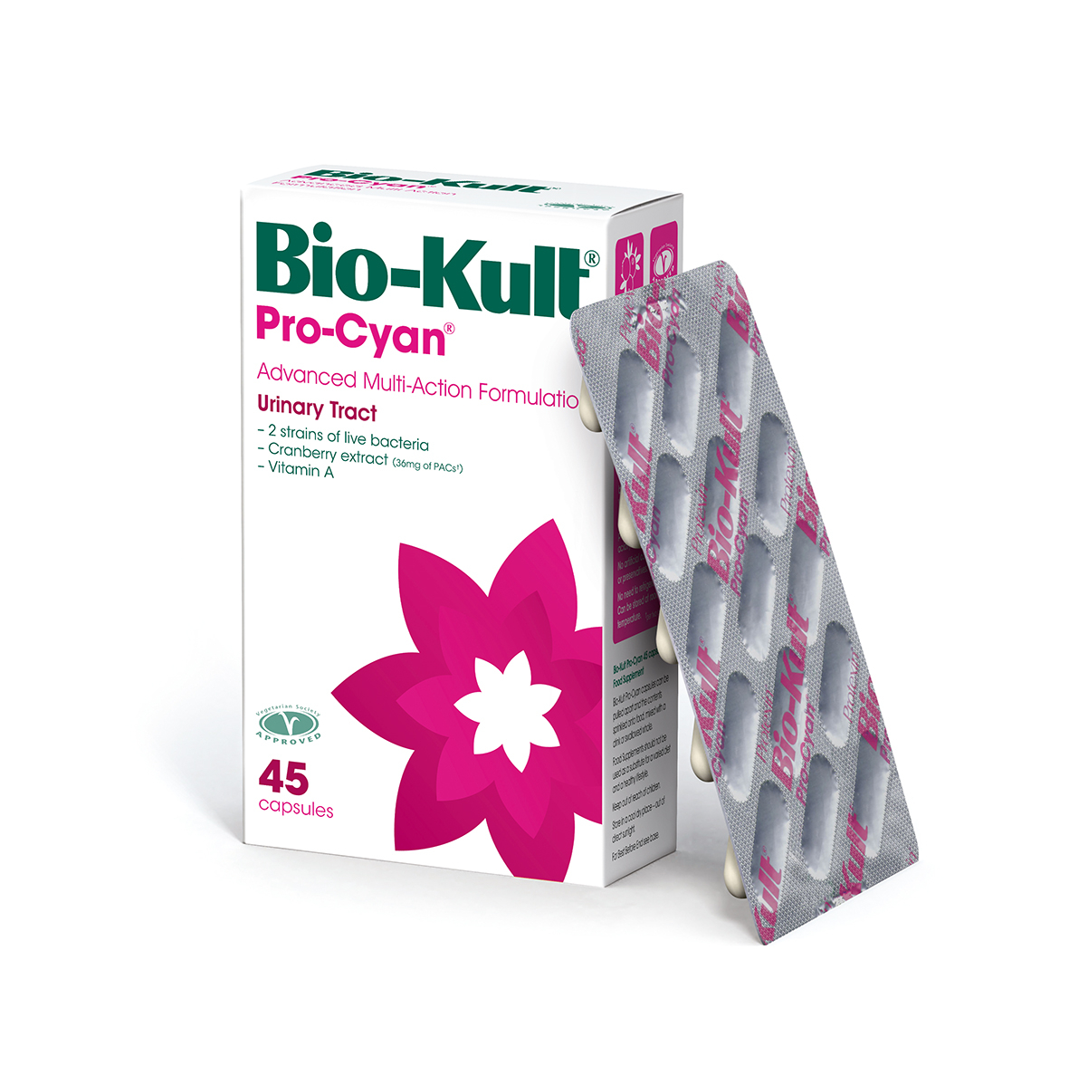 Bio Kult Pro Cyan - 45 Kapsler til Immunforsvaret