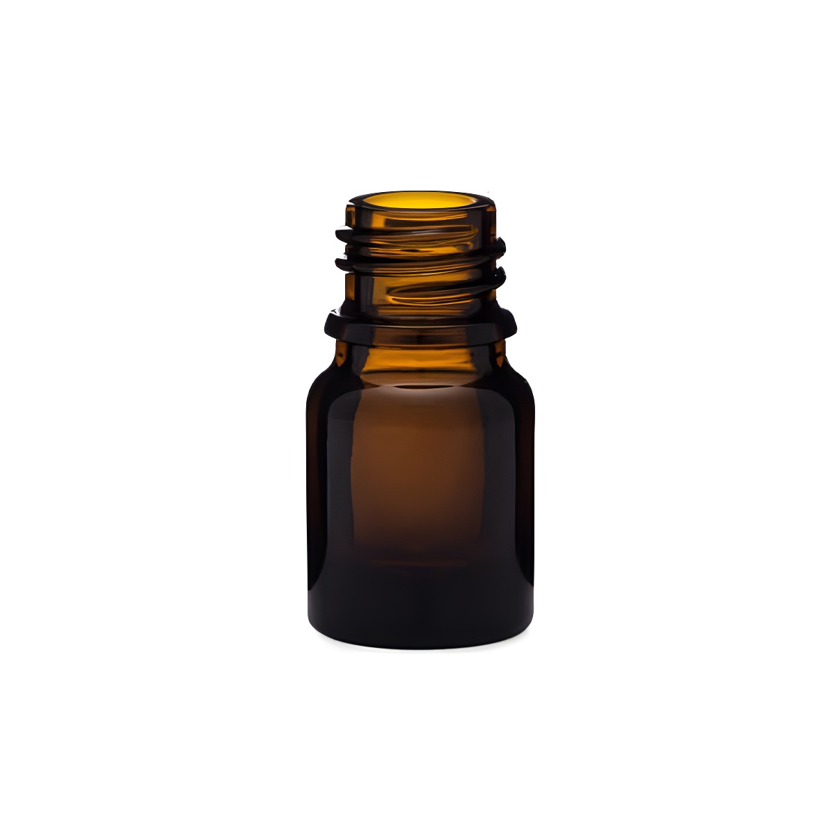 Brun Glasflaske 2,5 ml - Perfekt til Olier og Essens