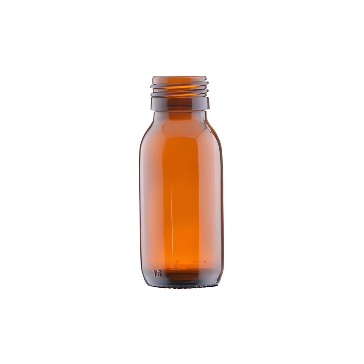 60 Ml Brun Glasflaske 28 410