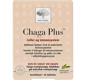 New Nordic Chaga Plus – Immunstyrkende Skønhedstabletter