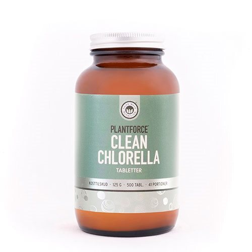 Chlorella Plantforce   500 Tabletter