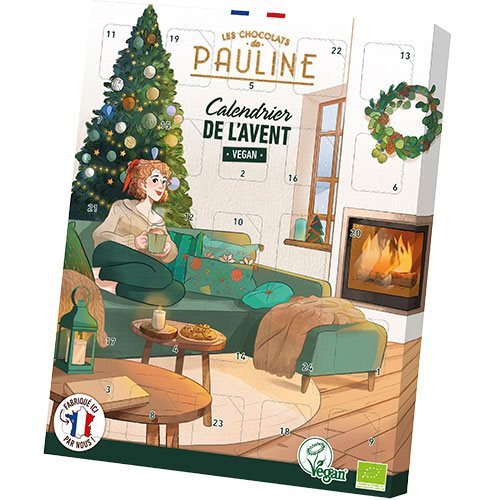 Chokolade Julekalender Vegansk økologisk   1 Stk