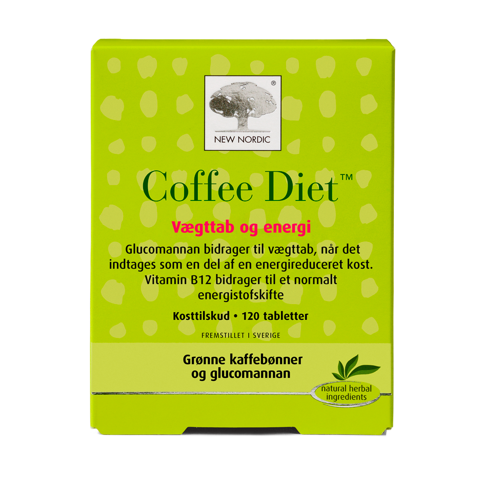 New Nordic Coffee Diet 120 Tabletter – Vægttab & Energi
