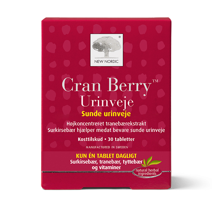 New Nordic Cran Berry 30 Tabl – Kosttilskud Tilbud