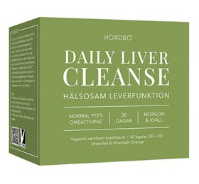 Nordbo Daily Leverrens 60 Kapsler - Sundhedstilskud