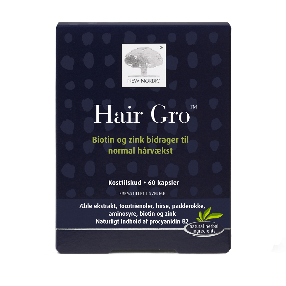 New Nordic Hair Gro – Tabletter til Sund Hårvækst