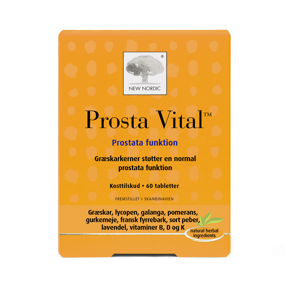 New Nordic Prosta Vital 60 Tabl – Styrk Mænds Sundhed!