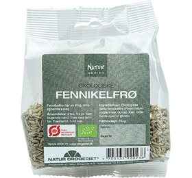 Økologiske Fennikelfrø - 75 g til Madlavning og Te