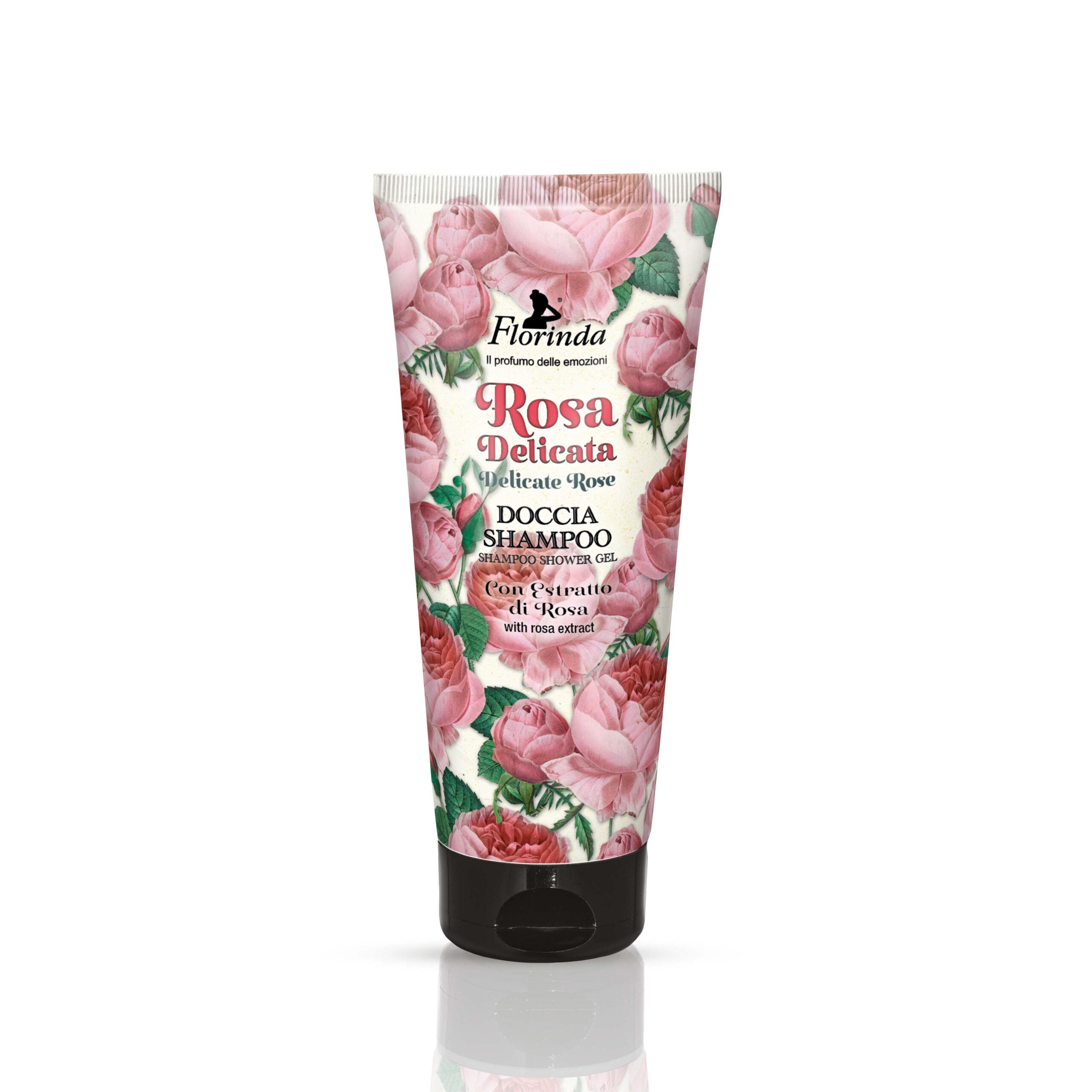 Florinda Shampoo Shower Gel Rosa Selvatica 200ml