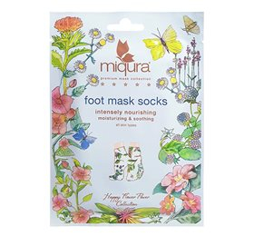 Miqura Fodmaske Blomst – Intensiv Pleje til Dine Fødder